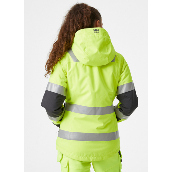 Zdjęcie 5 - Kurtka zimowa odblaskowa damska Helly Hansen 71398_369 W LUNA HI VIS WINTER JACKET