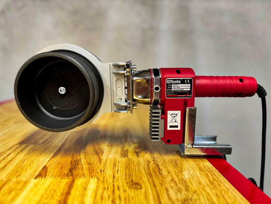 Zdjęcie 7 - Zgrzewarka do rur GTOOLS IRON 75-110 + Obcinak do rur z PP, PE i innych tworzyw sztucznych