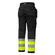 Nawigacja zdjęcie 2 - 6931 Spodnie Odblaskowe FlexiWork+ z workami kieszeniowymi (kolor czarno-żółty), EN 20471/1 Snickers Workwear