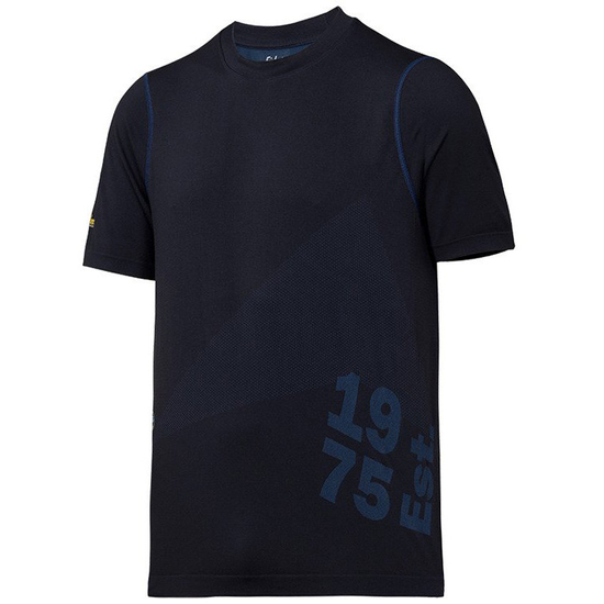 Zdjęcie 1 - 2519 T-shirt FlexiWork 37.5® (kolor: granatowy) - Snickers Workwear