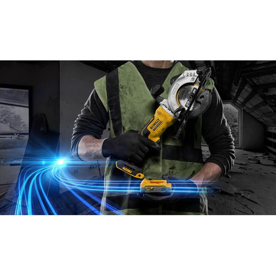 Zdjęcie 6 - Pilarka tarczowa akumulatorowa DeWalt DCS571E1T 115mm 18V XR Powerstack 1x1.7Ah