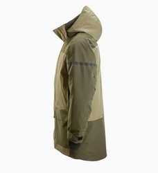 Nawigacja zdjęcie 4 - 1801 Parka przeciwdeszczowa, ocieplana AllroundWork Snickers Workwear Kolor: Khaki Green