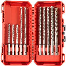 Nawigacja zdjęcie 1 - Zestaw wierteł SDS Plus MX4 - 10 szt. Milwaukee 4932492115