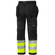Nawigacja zdjęcie 1 - 6931 Spodnie Odblaskowe FlexiWork+ z workami kieszeniowymi (kolor czarno-żółty), EN 20471/1 Snickers Workwear