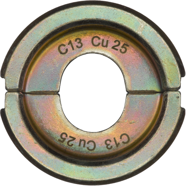 Zdjęcie 1 - Matryca zaciskowa do końcówek miedzianych C13 Cu 25 do zaciskarki M18 HCCT109/42 Milwaukee 4932459526