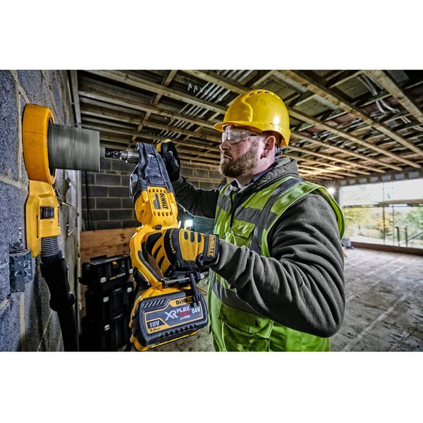 Zdjęcie 4 - Wiertarka kątowa akumulatorowa DeWalt DCD470N 2-biegowa 54V XR Flexvolt