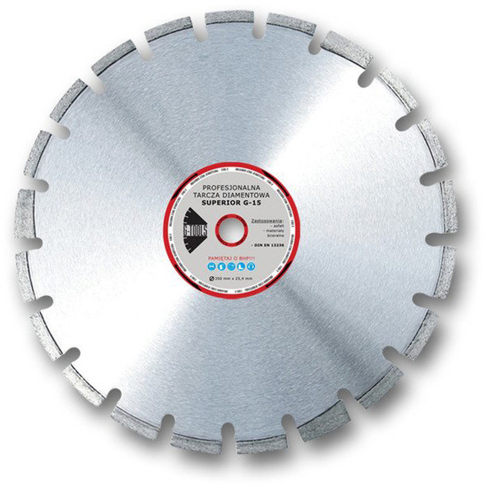 Zdjęcie 1 - Tarcza diamentowa laserowa GTools Superior G15 GT-LAP350