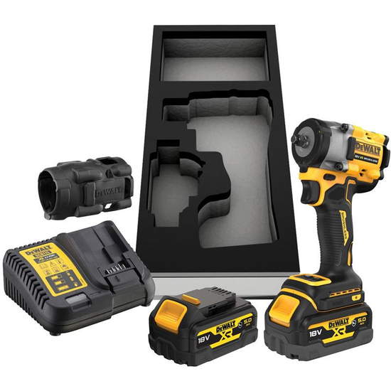 Zdjęcie 1 - Klucz udarowy akumulatorowy DeWalt DCF923P2G 3/8” 406Nm 18V XR 2x5Ah