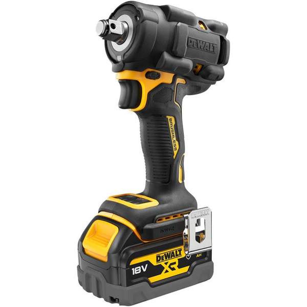 Zdjęcie 3 - Klucz udarowy akumulatorowy DeWalt DCF921P2G ½” 406Nm 18V XR 2x5Ah