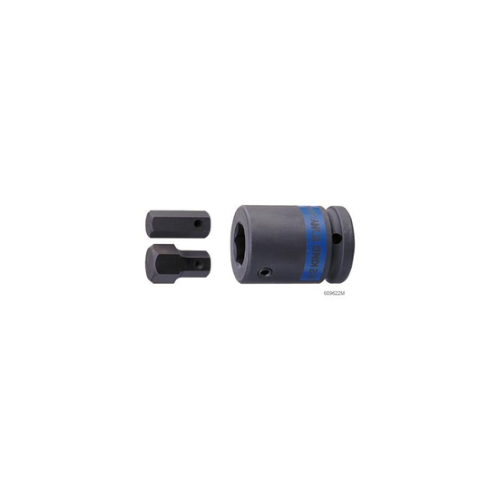 Zdjęcie 1 - UCHWYT UDAROWY 3/4" Z MOCOWANIE DO BITÓW UDAROWYCH 22mm 609622M King Tony