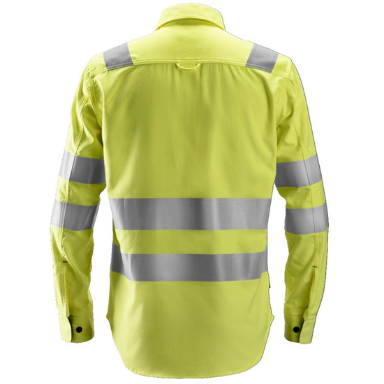 Zdjęcie 4 - 8565 Koszula Odblaskowa Spawalnicza ProtecWork – długi rękaw, EN 20471/1 Snickers Workwear