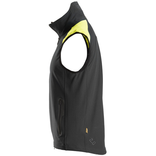 Zdjęcie 2 - 8029 Kamizelka neonowa Snickers Workwear czarna