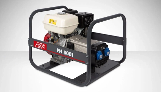 Zdjęcie 1 - Agregat prądotwórczy benzynowy 1-fazowy 4,2 kW z silnikiem Honda FOGO FH5001