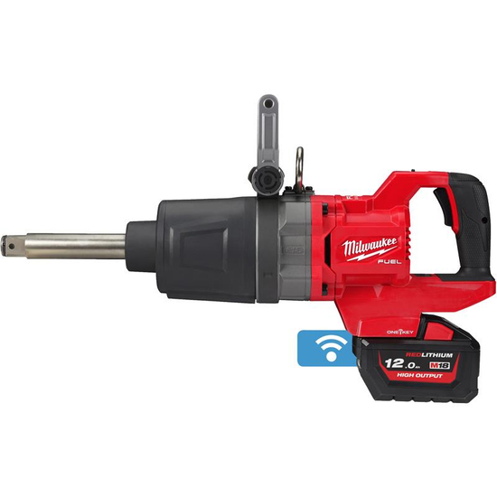 Zdjęcie 1 - Klucz udarowy akumulatorowy Milwaukee M18 ONEFHIWF1D-121C 1” 2576Nm 18V 1x12Ah 4933471756