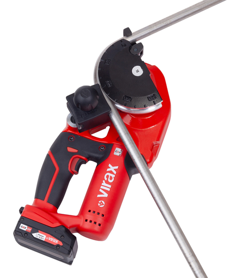 Zdjęcie 4 - Giętarka akumulatorowa 18V Ministem® do plastiku 251781 16-20-26mm + Obcinak VIRAX ZR 35