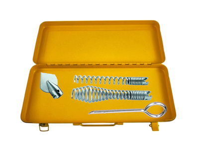 Zestaw końcówek do przepychacza 16mm w walizce