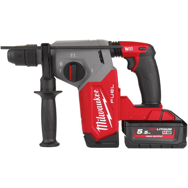 Zdjęcie 1 - Młotowiertarka akumulatorowa Milwaukee M18 FHX-552X SDS-Plus 2.5J 18V 2x5.5Ah 4933478889