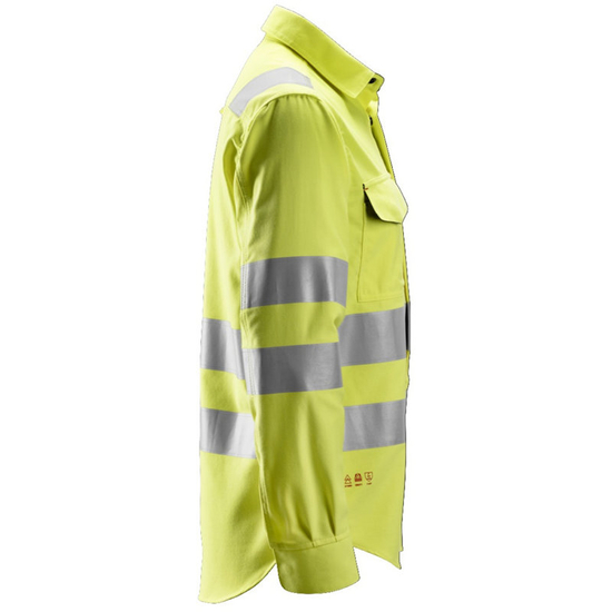 Zdjęcie 2 - 8565 Koszula Odblaskowa Spawalnicza ProtecWork – długi rękaw, EN 20471/1 Snickers Workwear