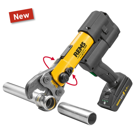 Zdjęcie 11 - REMS zaciskarka prasa Akku-Press 22V ACC Basic-Pack 576011 L-BOXX + TH16, TH20, TH25