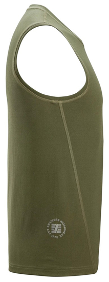 Zdjęcie 3 - 2956 Koszulka bez rękawów Stay Fresh Snickers Workwear Kolor Khaki Green