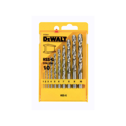 Nawigacja zdjęcie 1 - Zestaw wierteł do metalu 1-10mm DeWALT DT5921-QZ