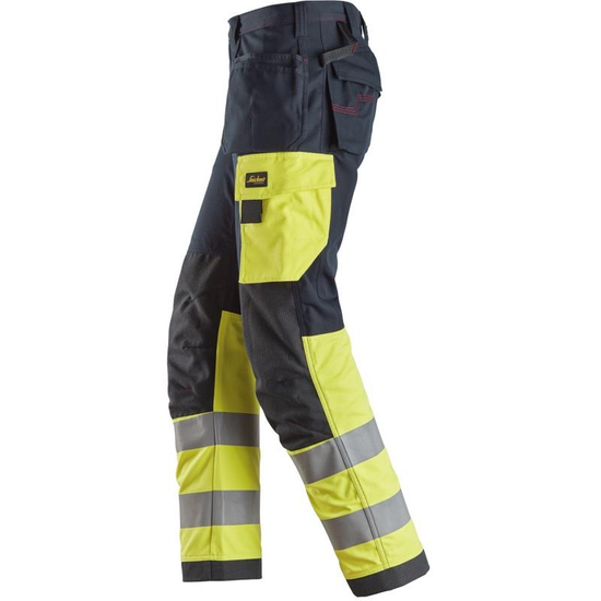 Zdjęcie 3 - Spodnie Odblaskowe ProtecWork z workami kieszeniowymi, EN 20471/1 Snickers Workwear 62769566