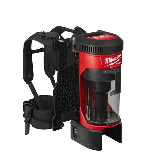 Zdjęcie 1 - Odkurzacz plecakowy akumulatorowy Milwaukee M18 FBPV-0 3.8L 18V 4933464483