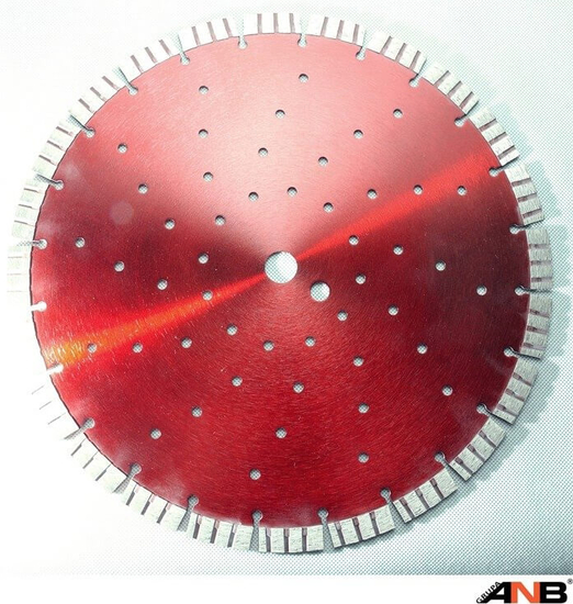 Zdjęcie 2 - GT-STB350/20 Tarcza diamentowa laserowa wentylowana GTools - segment Turbo