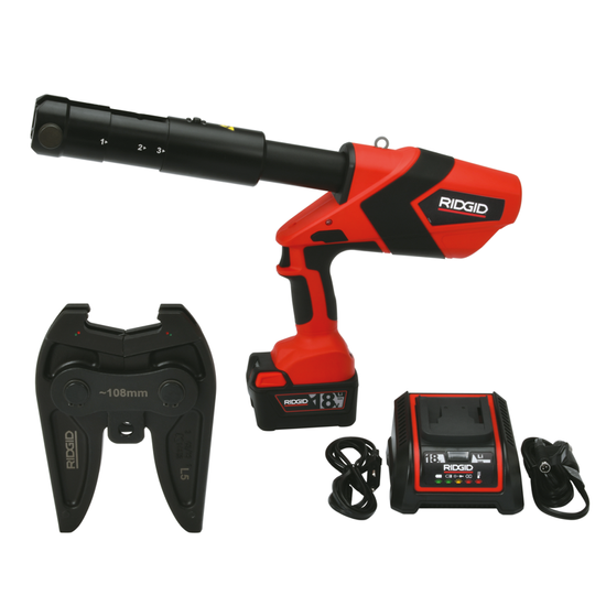 Zdjęcie 2 - Zaciskarka RP 352-XL RIDGID RP 352-XL 75803 AKU Press Tool