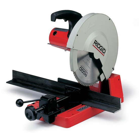 Zdjęcie 2 - Przecinarka do metalu piła tarczowa do rur Ridgid 590L 355mm 2200W + Tarcza