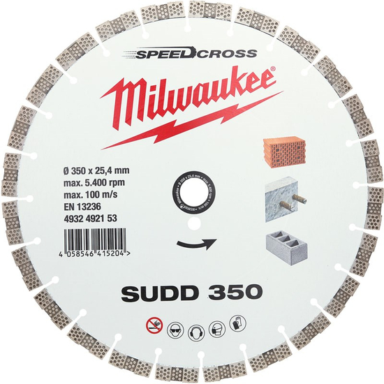 Zdjęcie 1 - Tarcza Speedcross SUDD 350mm Milwaukee 4932492153