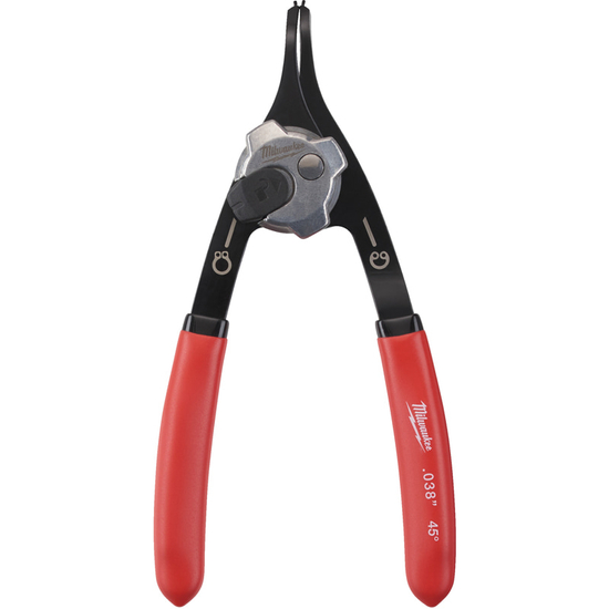 Zdjęcie 1 - Małe szczypce do pierścieni Segera – 45°, 0,9mm Milwaukee 4932492488