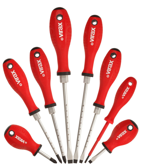 Zdjęcie 1 - Zestaw wkrętaków magnetycznych VIRAX 341820