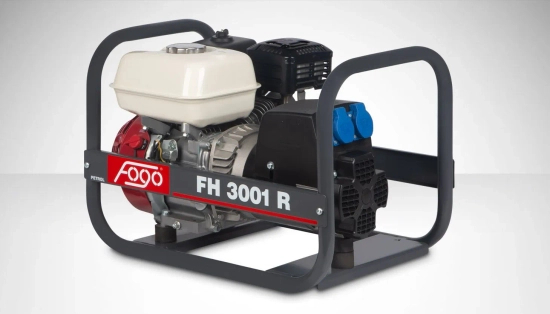 Zdjęcie 1 - Agregat prądotwórczy benzynowy 1-fazowy z AVR 2,7 kW z silnikiem Honda FOGO FH3001R
