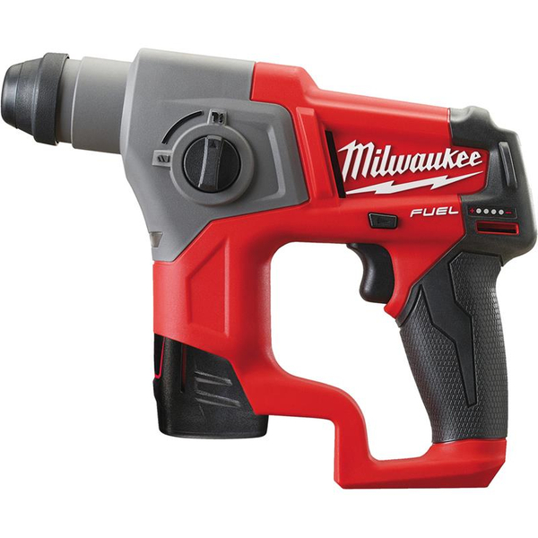 Zdjęcie 1 - Młotowiertarka akumulatorowa Milwaukee M12 CH-202C SDS-Plus 1.1J 12V 2x2Ah 4933441997