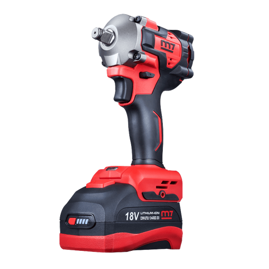Zdjęcie 1 - Kompaktowy klucz udarowy akumulatorowy 1/2" 900Nm 1x5Ah 18V Mighty Seven [DW-404A1]