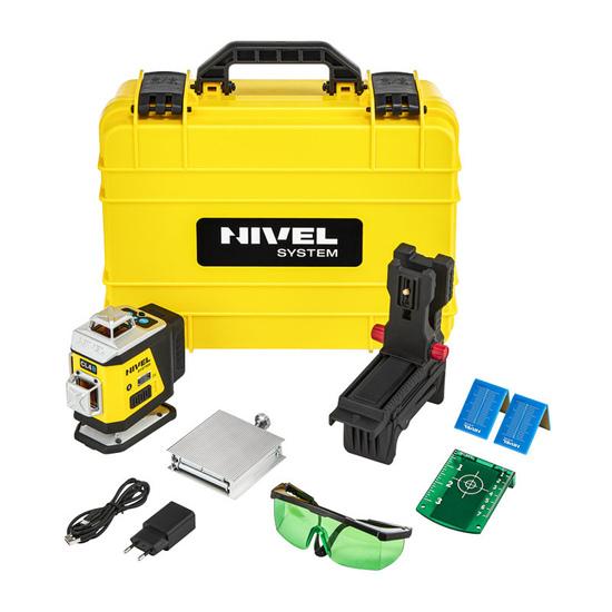 Zdjęcie 5 - Wielozadaniowy laser krzyżowy Nivel System CL4B