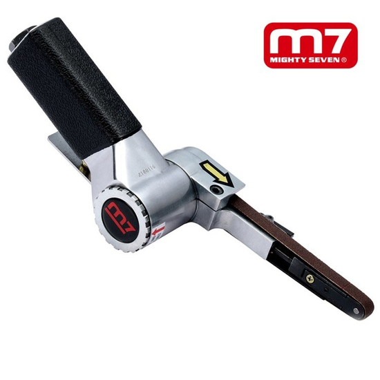 Zdjęcie 2 - Szlifierka pneumatyczna taśmowa 10x330mm Mighty Seven QB-311