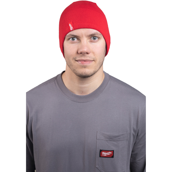 Zdjęcie 2 - Czapka beanie czerwona Milwaukee 4932493111