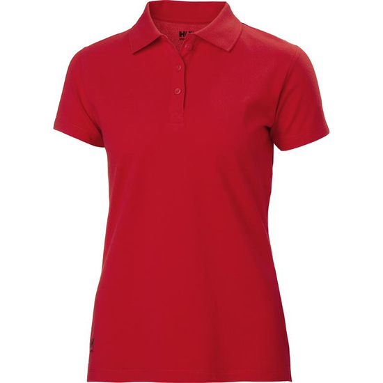 Zdjęcie 1 - Damska koszulka polo Helly Hansen 79168_220 Manchester kolor czerwony