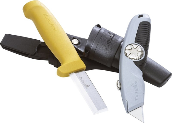 Zdjęcie 1 - Nóż dłutowy STK i nóż URA + kabura 381070 Hultafors Opakowanie 4 kpl.