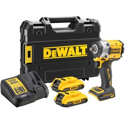 Klucz udarowy akumulatorowy DeWalt DCF921D2T ½” 406Nm 18V XR 2x2Ah