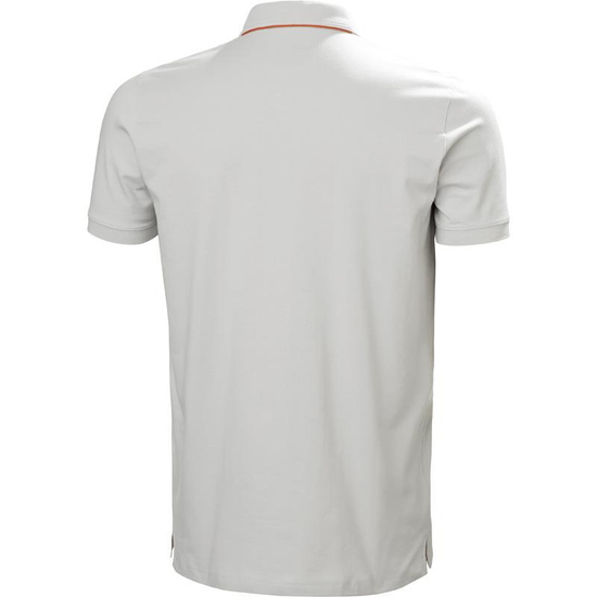 Zdjęcie 2 - Koszulka polo Helly Hansen 79260_910 Graphics/Logo kolor szary
