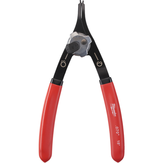 Zdjęcie 1 - Duże szczypce do pierścieni Segera – proste 1,8mm Milwaukee 4932492493
