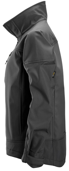 Zdjęcie 4 - 1276 Damska Kurtka softshell stretch AllroundWork Snickers Workwear kolor Steel Grey