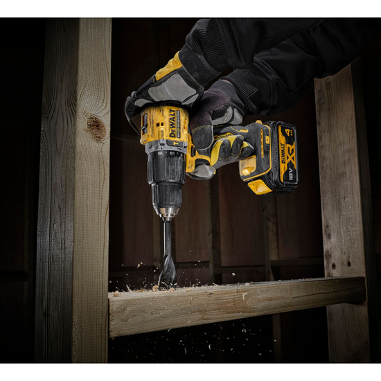 Zdjęcie 6 - Wiertarko-wkrętarka akumulatorowa "100 lat" DeWalt DCD100YM2T 68Nm 18V XR 2x4.0Ah