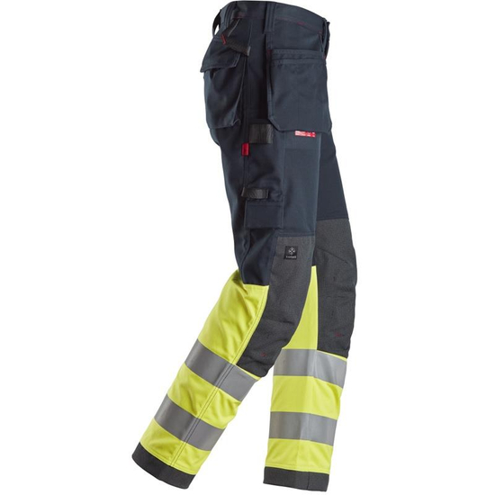 Zdjęcie 4 - Spodnie Odblaskowe ProtecWork z workami kieszeniowymi, EN 20471/1 Snickers Workwear 62769566