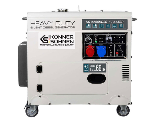 Zdjęcie 1 - Agregat generator dieslowski EURO V Könner & Söhnen KS9200HDES-1/3 ATSR