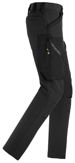 Zdjęcie 4 - Damskie spodnie full stretch FlexiWork bez kieszeni nakolannikowych Snickers Workwear 68770404