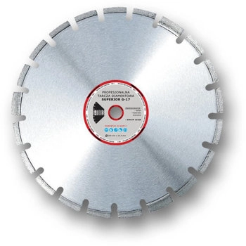 Tarcza diamentowa laserowa do cięcia asfaltu 350mm Superior G17 LAR350/25,4 GTools